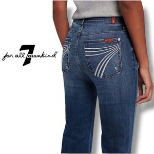 Seven for all Mankind size 28 trouser original vintage dojo jeans! NWOT